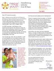 Fall Newsletter 2023