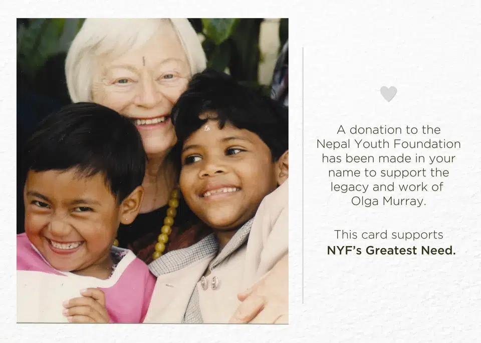 In Memory of Olga Murray